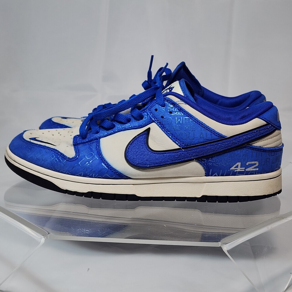 Nike Dunk Low Jackie Robinson Men 12 Rare DV2122-400 Sneakers Used/Wear